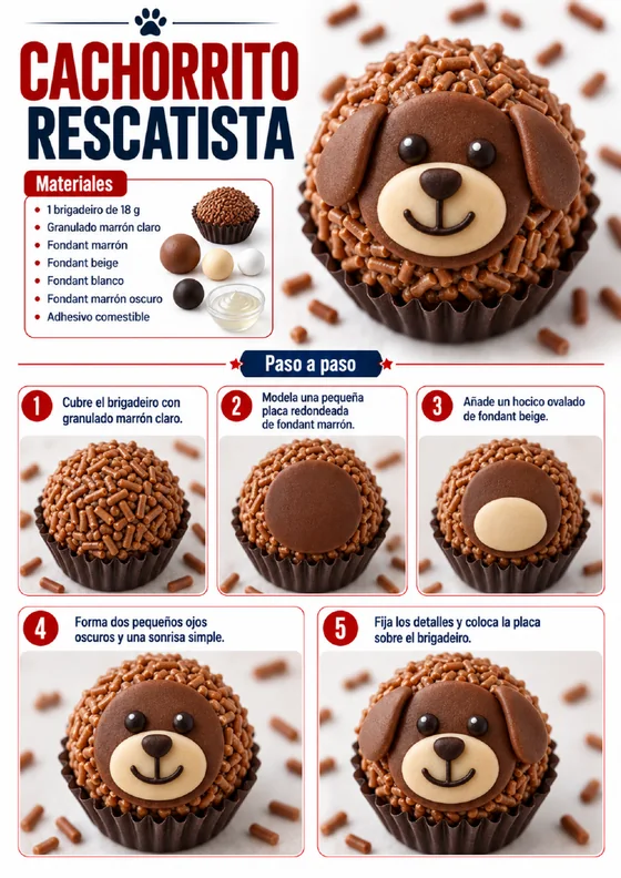 Guía Cachorrito rescatista en español